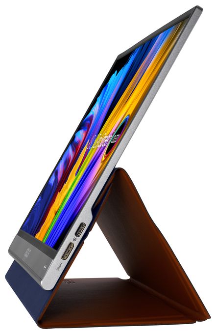 Full HD Monitor 33,8 cm (13.3 Zoll) 16:9 1 ms 400 cd/m²  ZenScreen OLED MQ13AH (Schwarz) 