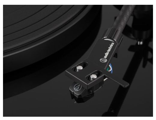 Audio-Plattenspieler mit Riemenantrieb  AT-LPW50PB manueller (Schwarz) 