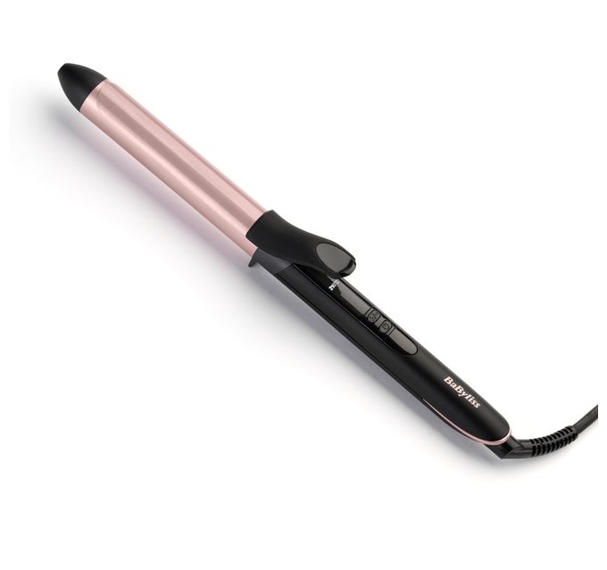 Lockenstab (Schwarz, Rosa-Goldfarben) C451E Curling Tong 