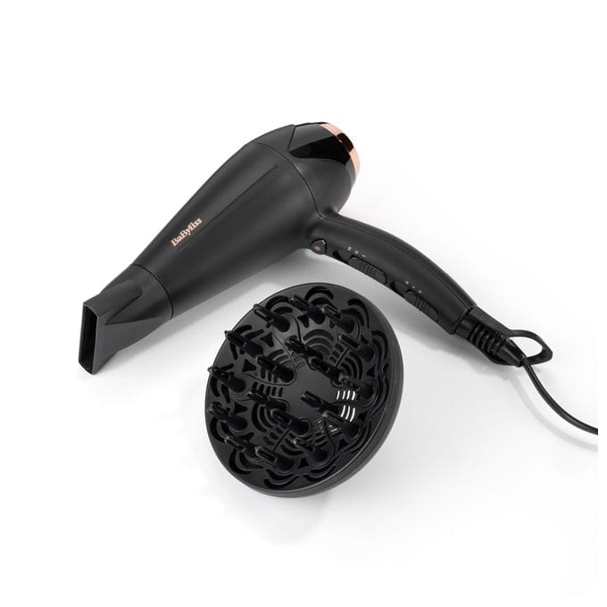 Haartrockner 2200 W  D570DE Turbo Shine 2200 (Schwarz) 