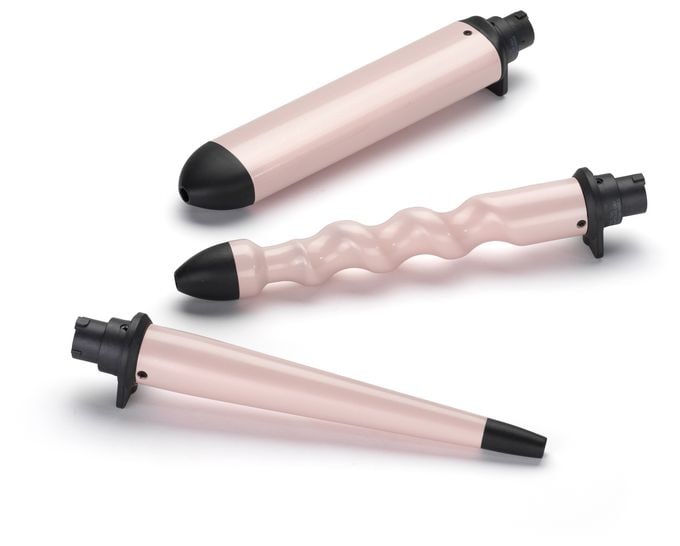 Lockenstab 58 W  MS750E Curl & Wave Trio (Schwarz, Pink) 