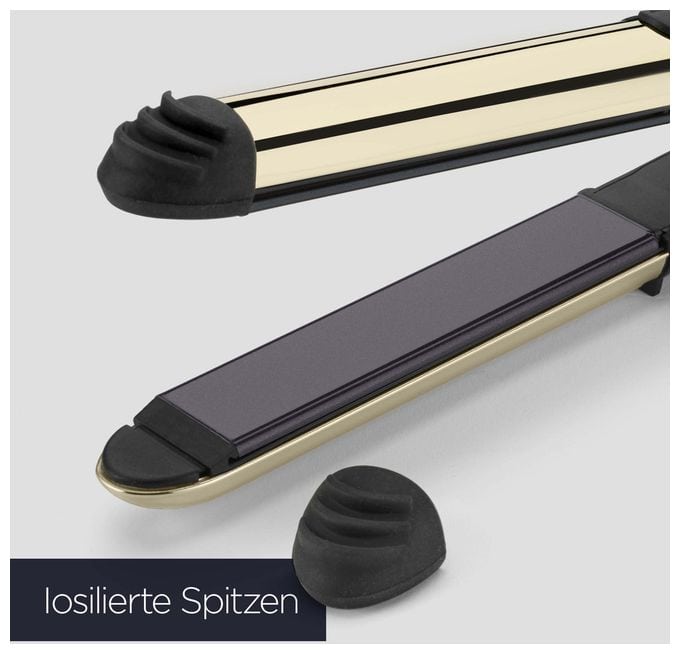 Haarglätter  ST484E Black Onyx (Schwarz, Gold) 