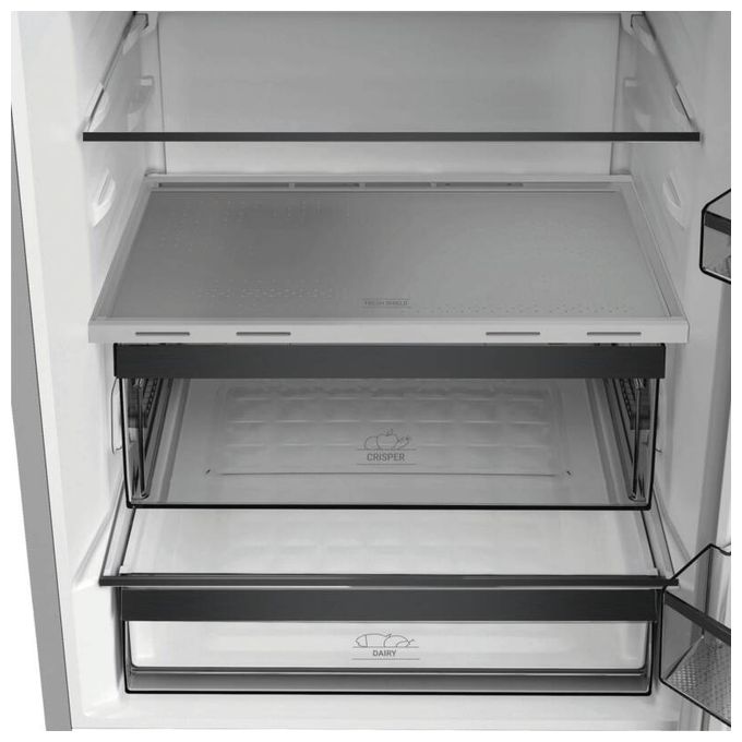 340 l / 150 l Kühl-Gefrierkombi freistehend NoFrost 227 kWh Jahr  BHK26494X6E (Edelstahl) 