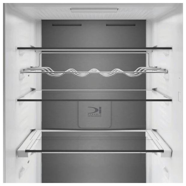 297 l / 118 l Kühl-Gefrierkombi freistehend NoFrost 118 kWh Jahr  KGDNF20AMDIN (Edelstahl) 