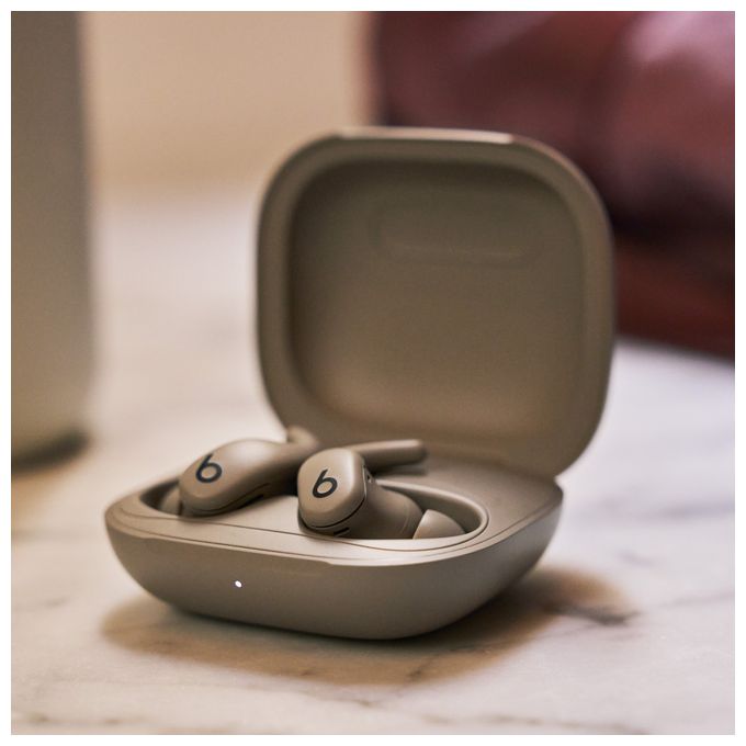In-Ear Bluetooth Kopfhörer kabellos 7 h Laufzeit IPX4  Powerbeats Fit (Grau) 