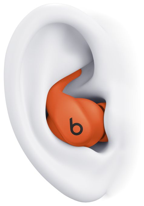 In-Ear Bluetooth Kopfhörer kabellos 7 h Laufzeit IPX4  Powerbeats Fit (Orange) 
