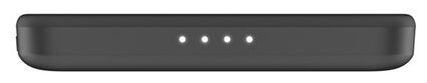 5000 mAh Powerbank USB Typ-C Kabelloses Laden  BoostCharge BPD010 (Schwarz) 