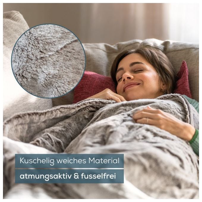 Heizdecke 150 W  HD150 XXL (Graubraun) 
