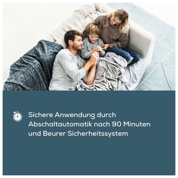  HK43 Supercosy Heizkissen (Grau, Weiß) 