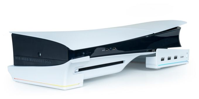 PlayStation 5 Slim  Horizontale Hub-Station PS5 (Weiß) 