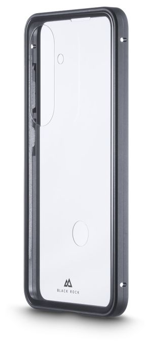 Cover für Samsung Galaxy S26 (Schwarz, Transparent) 360° Glass 