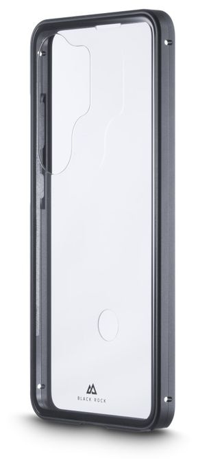 Cover für Samsung Galaxy S26 Ultra  360 Grad Glass (Schwarz/Transparent) 