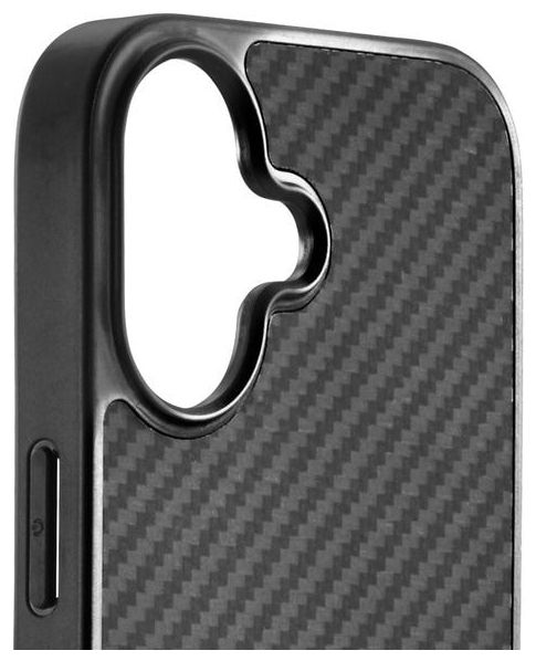 Cover für Apple iPhone 17  Robust Carbon (Schwarz) 