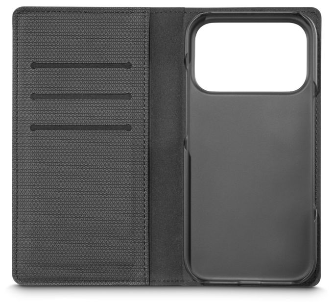 Folio für Apple iPhone 17 Pro  The Classic Booklet (Schwarz) 