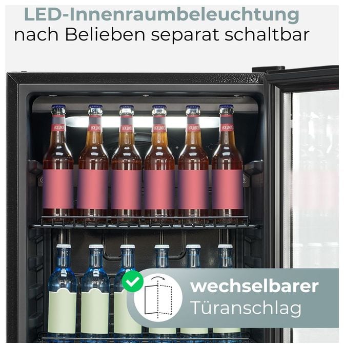 235 l Kühlschrank freistehend EEK: C 433 kWh Jahr  KSG7292 (Schwarz) 