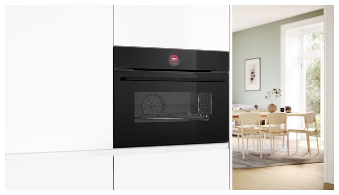Einbaubackofen kompakt AutoClean (Schwarz) Serie 8 CBG934AB1 