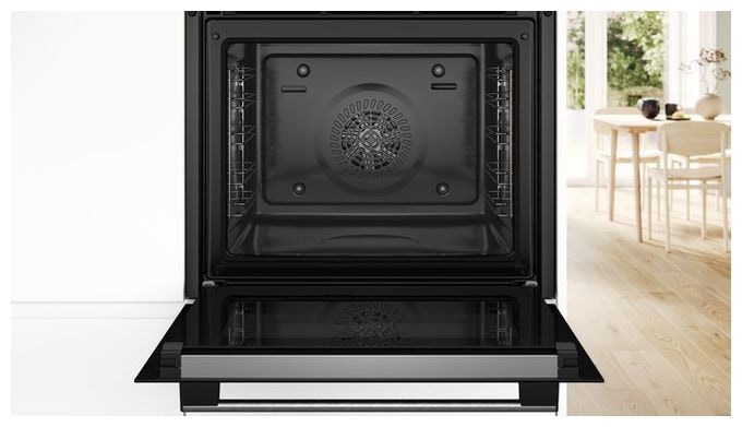Backofen-Set groß AutoClean mit autarkem 60 cm Induktions Kochfeld EXB63IP1 (HBG578BS3 + PIF64RBB5E + HEZ631070) 