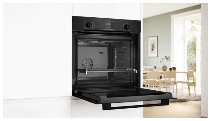 Backofen-Set groß AutoClean Hydrolytisch mit autarkem 80 cm Glaskeramikkochfeld Kochfeld HBD433AB83 (HBA4340B3 + PKC845FP1D) 