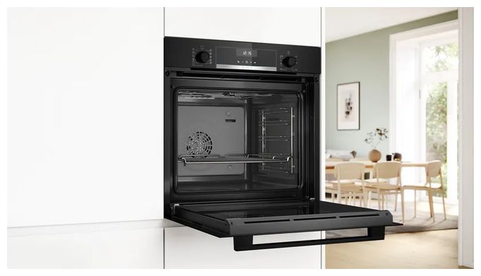 Herdset groß AutoClean Ecoclean mit 60 cm Glaskeramik Kochfeld HBD631CS63 (HBG537BB4 + PKN645BA2E) 