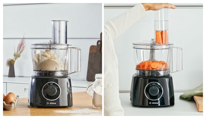 900 W Küchenmaschine 2,3 l (Schwarz, Transparent) MCM3PM386  MultiTalent 3 Plus 