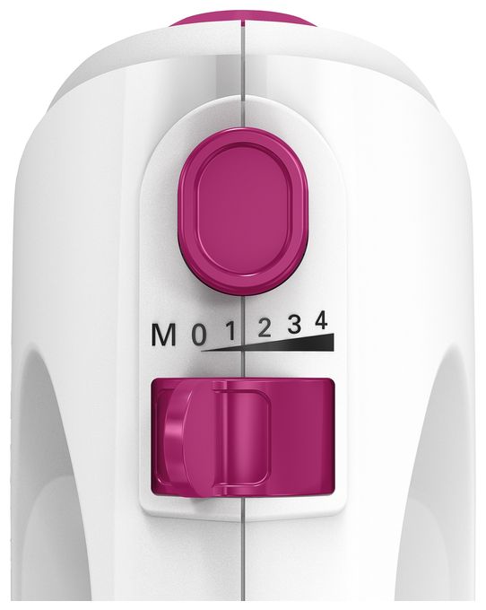 Handmixer 375 W 4 Stufen  MFQ2210P CleverMixx Fun (Pink, Weiß) 