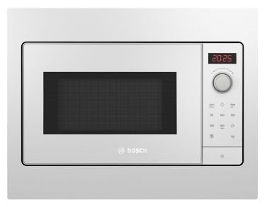 Einbau-Mikrowelle 800 W Größe: klein 5 Stufen (Weiß) Serie 2 BFL523MW3 