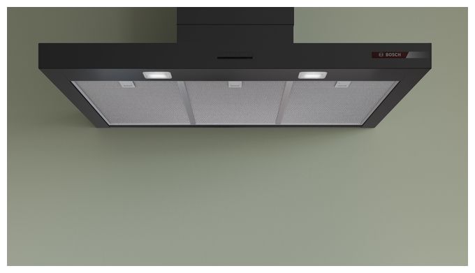 Abluft/Umluft Dunstabzugshaube/Esse Wand 90 cm (Schwarz) Serie 2 DWB93BC60 