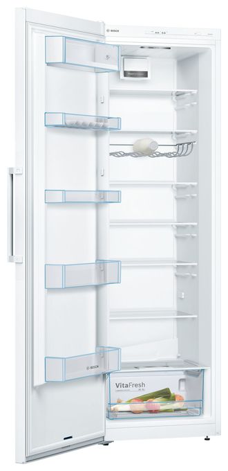 Serie | 4 Freistehender Kühlschrank 186 x 60 cm Weiss 