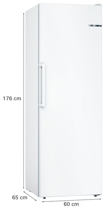 225 l Gefrierschrank 229 kWh Jahr NoFrost  Serie 4 GSN33VWEP (Weiß) 