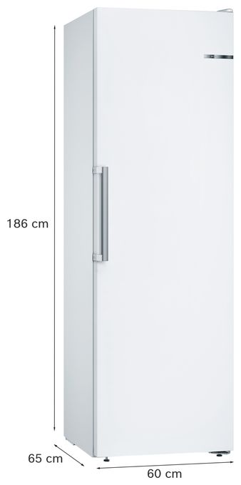 242 l Gefrierschrank 234 kWh Jahr NoFrost  Serie 4 GSN36CWEV (Weiß) 