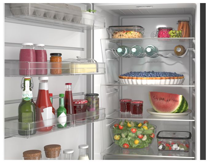 402 l / 402 l Kühlschrank freistehend EEK: C 110 kWh Jahr NoFrost  Serie 4 KSN36VCCG (Grau) 