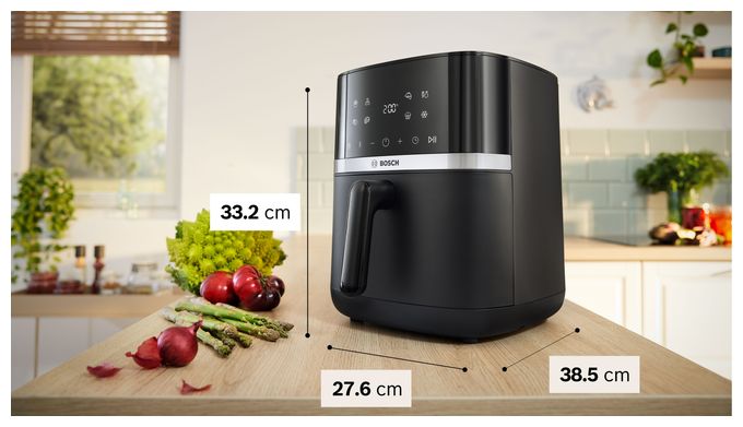 Heißluftfritteuse 6,1 l 2050 W  Serie 4 MAFS2462B (Schwarz) 