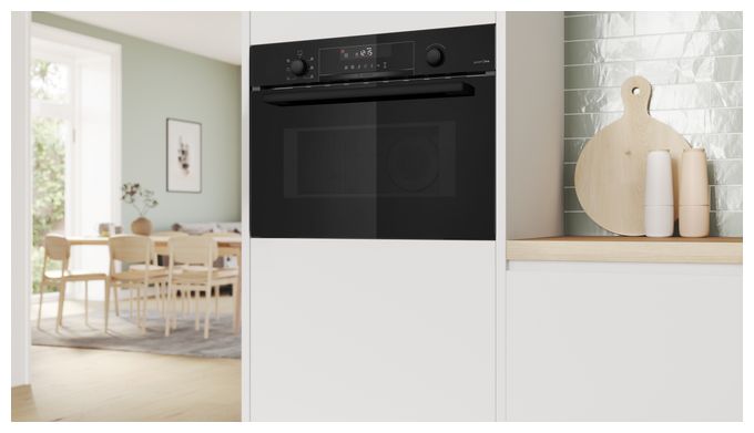 Einbau-Mikrowelle 900 W Größe: maxi 5 Stufen Grill (Schwarz) Serie 6 CMA485GB2 