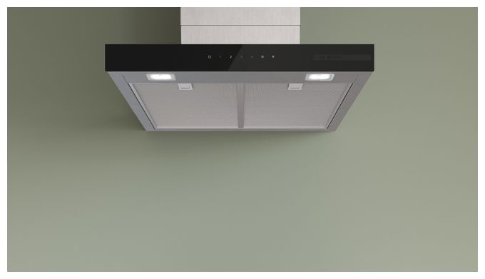 Abluft/Umluft Dunstabzugshaube/Esse Wand 60 cm (Edelstahl) Serie 6 DWB67DN30 