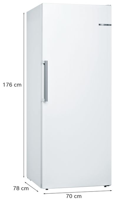 328 l Gefrierschrank 212 kWh Jahr NoFrost  Serie 6 GSN54AWDV (Weiß) 