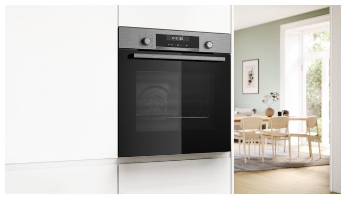 Einbaubackofen groß AutoClean Serie 6 HBG578BS3 