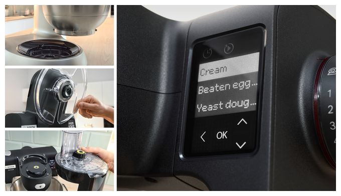 1600 W Küchenmaschine 5,5 l  Serie 6 MUMS6ZS17 (Schwarz, Edelstahl) 