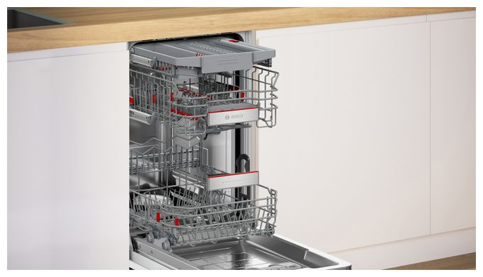 45 cm Geschirrspüler teilintegriert (ohne Front) Sehr leise 10 Maßgedecke Serie 6 SPI6ZMS29E 