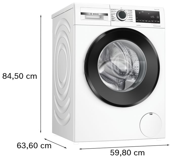 10 kg Frontlader Waschmaschine 1600 U/min aquaStop Funktion AutoClean Serie 6 WGG256Z40 