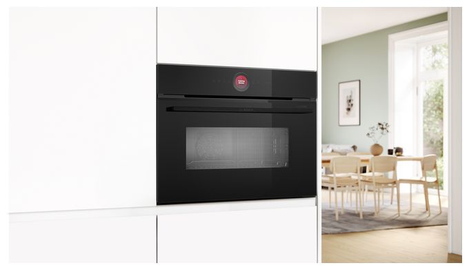 Einbau-Mikrowelle 600 W Grill (Schwarz) Serie 8 CMG9241B1 