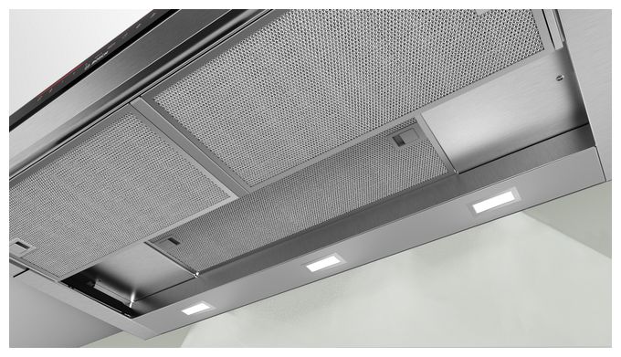 Abluft/Umluft Dunstabzugshaube/Esse Einbau 90 cm (Edelstahl) Serie 8 DFS098K54 