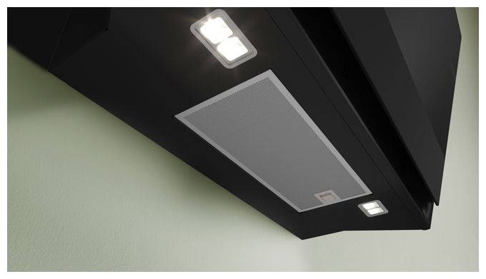 Dunstabzugshaube Wand 80 cm Abluft/Umluft (Schwarz) Serie 8 DWK81AN65 