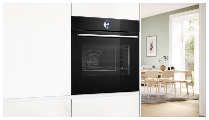 Einbaubackofen groß AutoClean Serie 8 HBG7764B1 