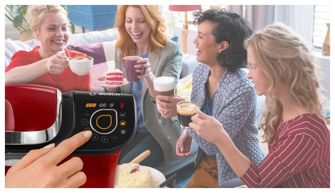 Kaffeekapsel Maschine  TAS6503 Tassimo My Way 2 (Rot) 
