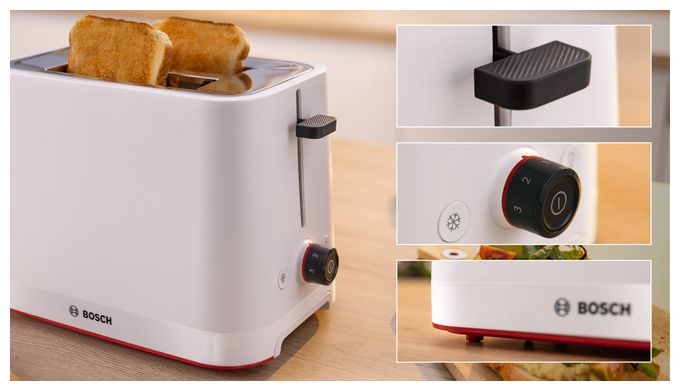 Toaster 950 W 2 Scheiben  TAT3M121 MyMoment (Weiß) 
