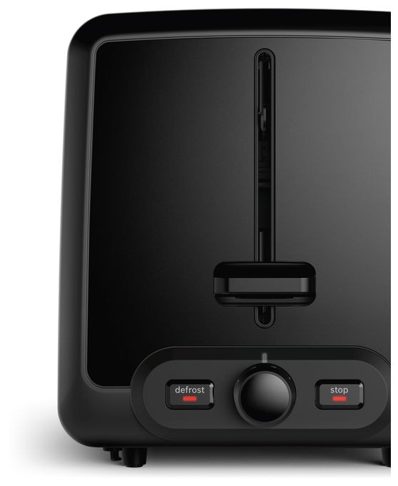 Toaster 970 W 2 Scheibe(n)  TAT4P420DE DesignLine (Schwarz, Silber) 