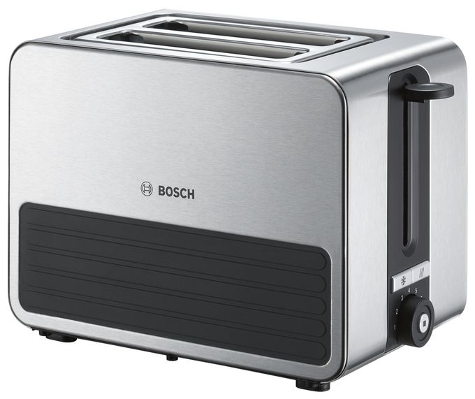 Toaster 1050 W 2 Scheibe(n)  TAT7S25 CompactClass (Schwarz, Grau) 