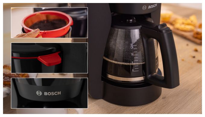 15 Tassen Filterkaffeemaschine 1,2 l  TKA2M113 MyMoment (Schwarz) 