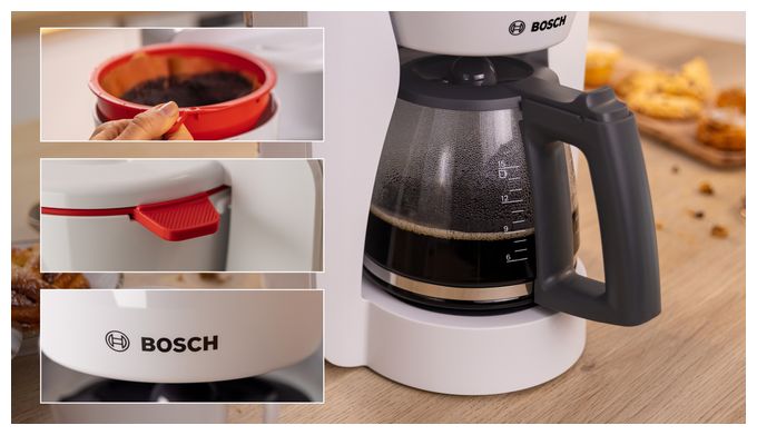 15 Tassen Filterkaffeemaschine 1,2 l  TKA3M131 MyMoment (Weiß) 