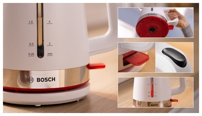 1,7 l Wasserkocher 2400 W  TWK4M221 MyMoment (Weiß) 